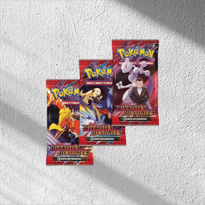 Pokémon 🇫🇷 Tripack 3 Boosters EV10 | Rivalités Destinées Team Rocket [Scellé] - photo numéro 3
