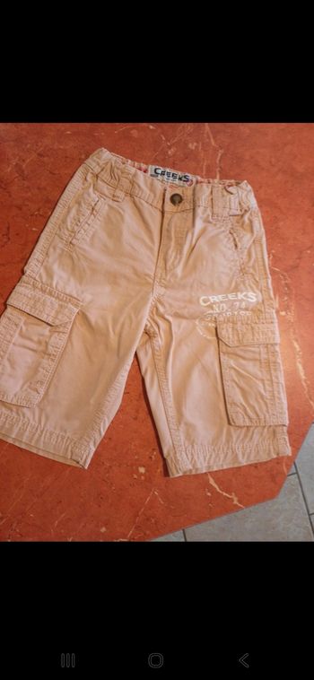 Bermuda garçon taille 4 ans
