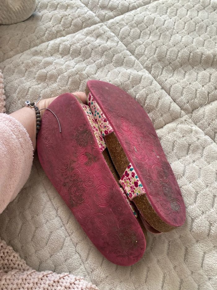 Sandales fille, taille 34 nafnaf - photo numéro 3