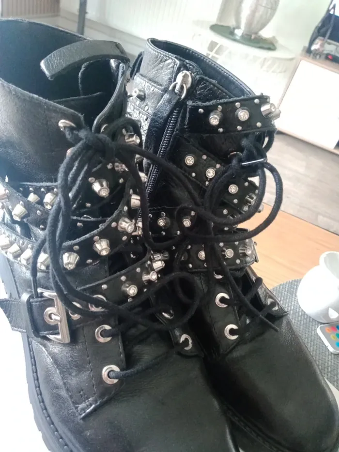 Bottines Zara noir - photo numéro 3
