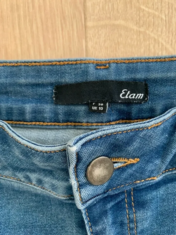Short jean 38 Etam - photo numéro 4