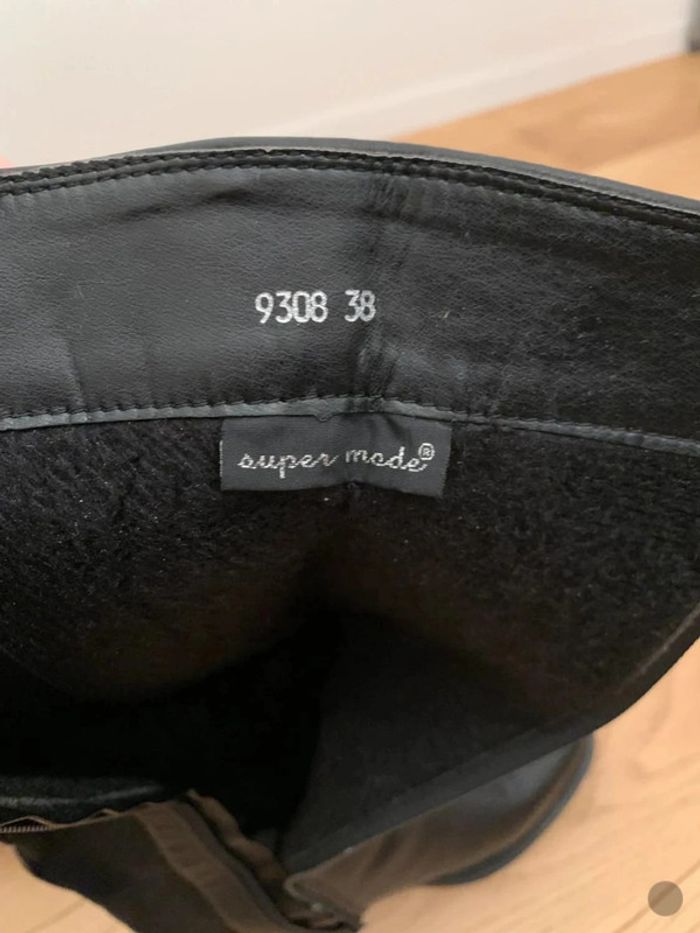 Bottes noires taille 38 - photo numéro 4