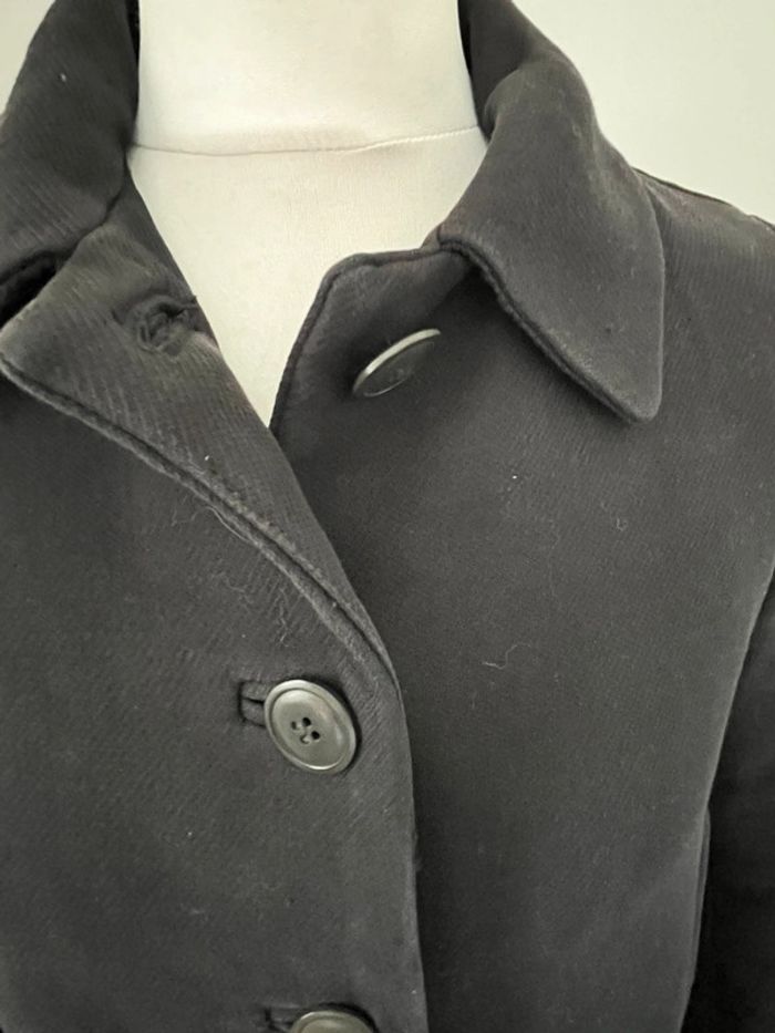 Manteau noir comptoir des cotonniers S - photo numéro 2