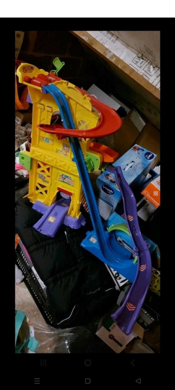 VTech tut tut bolides Maxi caserne de pompiers et Maxi circuit Looping - photo numéro 2