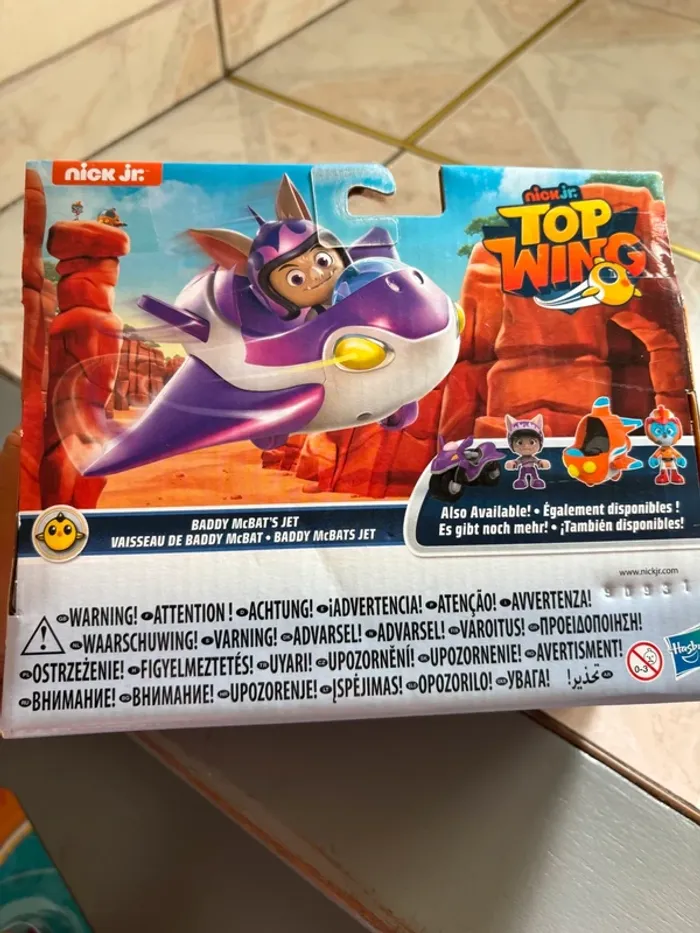 Baddy mcbat’s jet vaisseaux de baddy véhicule top wings - photo numéro 4
