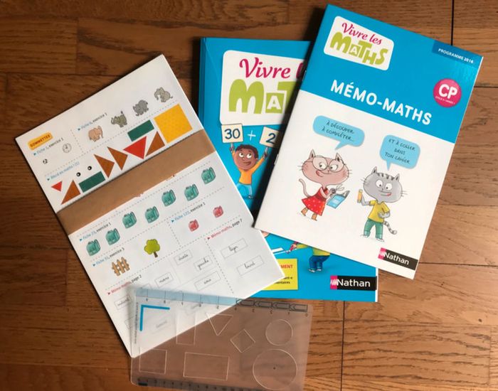 Vivre les maths CP - Fichier de l'élève + mémo + matériel - photo numéro 2
