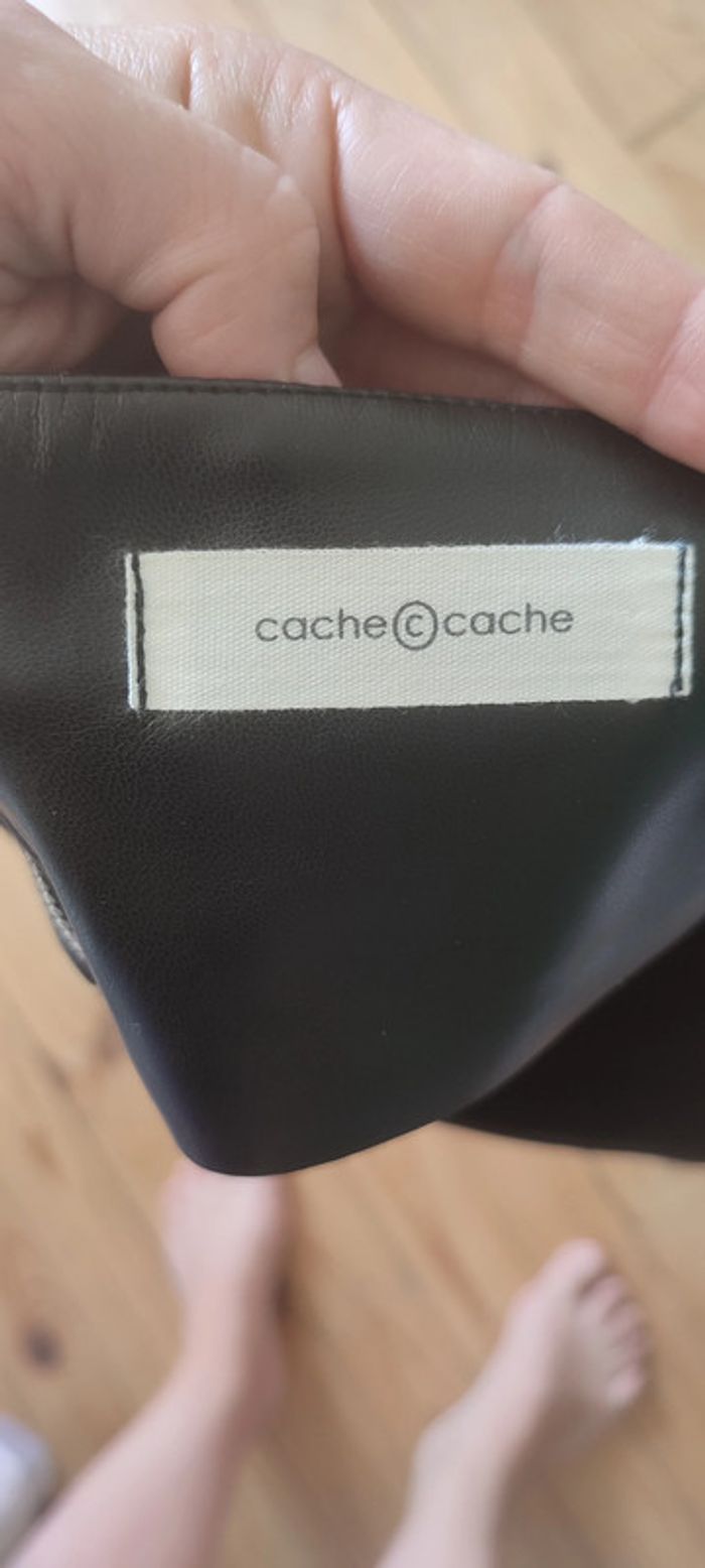 Jupe en simili cuir - photo numéro 3