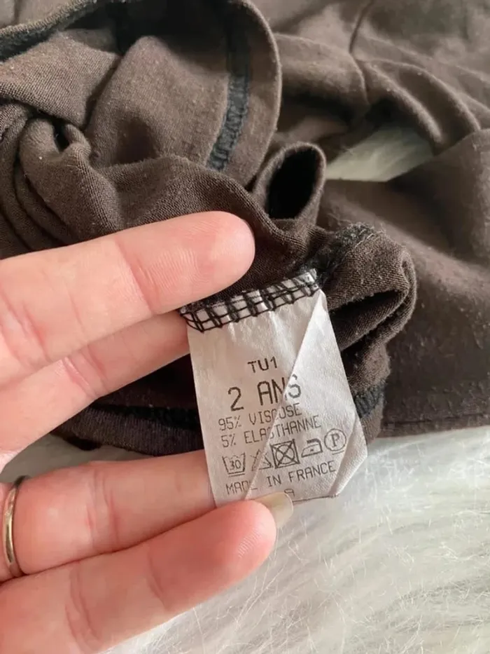 Sous pull fin bebe fille 24 mois - photo numéro 3