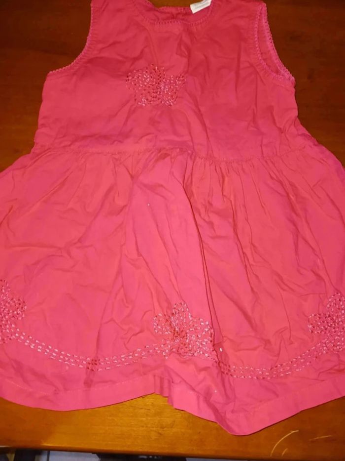 Robe rose 18 mois
