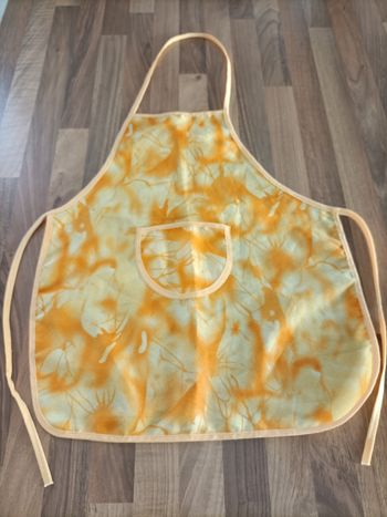 Tablier pour enfants jaune