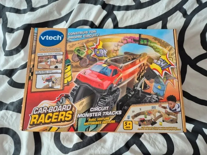 Car-Board Racers - Circuit Monster Tracks Vtech neuf