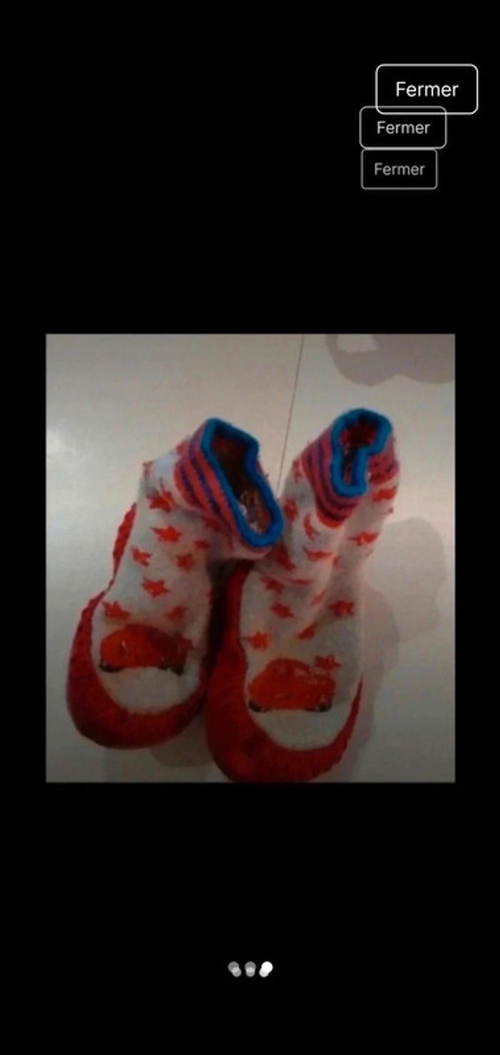Lot de 2Chaussons souple cars - photo numéro 3