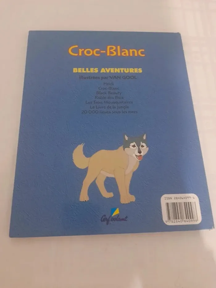 Livre croc blanc - photo numéro 2
