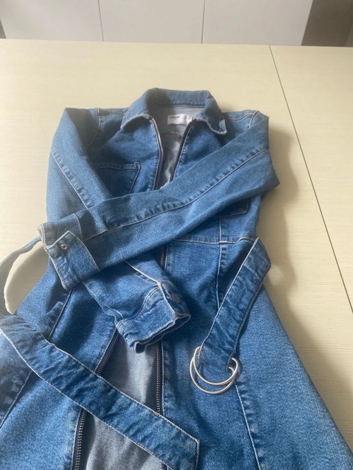 Très belle robe en jean bershka - photo numéro 4
