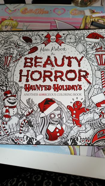 Coloriage the beauty of horror