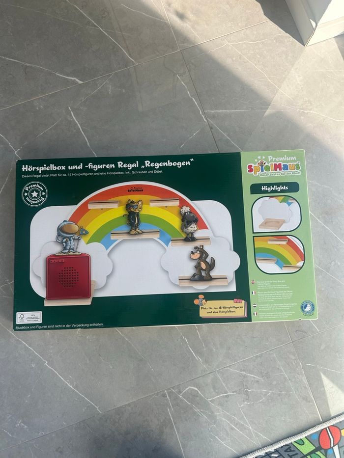 Étagère pour tonies et toniebox neuf