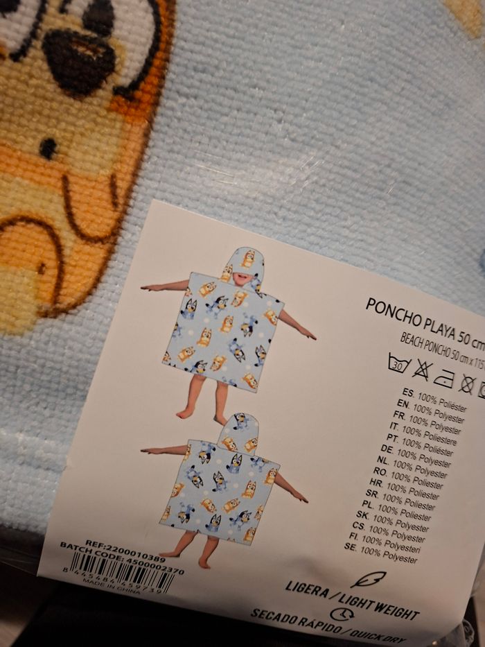 Poncho bluey - photo numéro 4