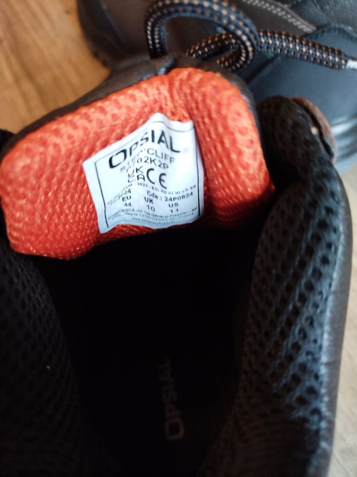 Chaussures de sécurité Opsial - Taille 44 - photo numéro 3