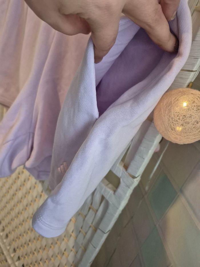 Joli short Adidas Lilas en molleton femme T44 / 46 - photo numéro 7