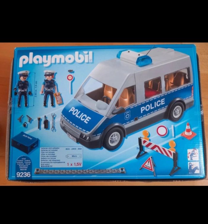 Fourgon de police Playmobil city action n°9236 - photo numéro 4