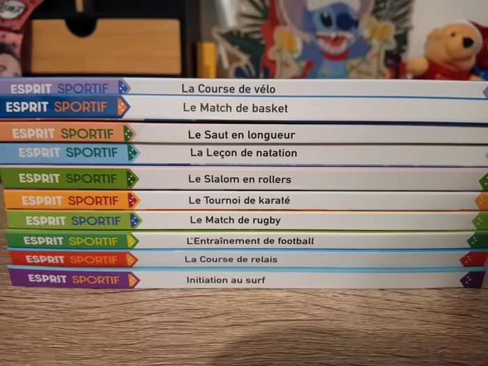 Lot de 10 livres mac do esprit sportif neufs