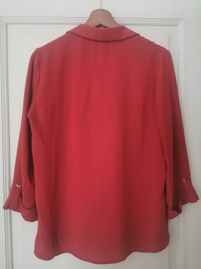 Blouse ample rouille - photo numéro 5