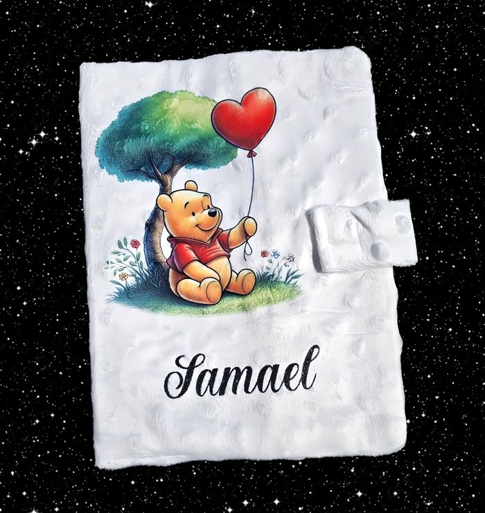 Protège carnet de santé personnalisé winnie