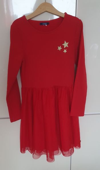 Robe rouge Okaïdi 12 ans
