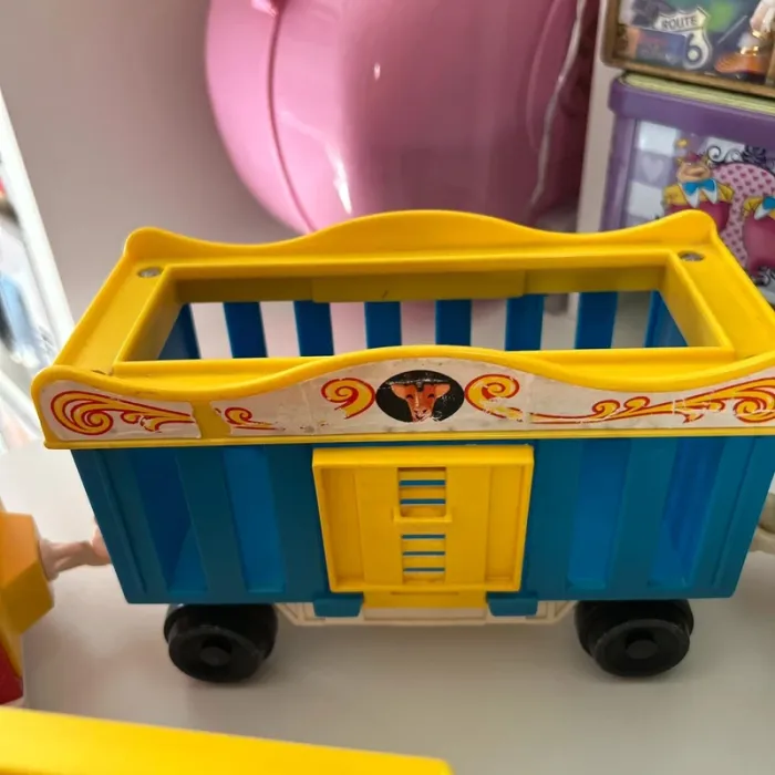 Circus train cirque fisher price vintage complet - photo numéro 11