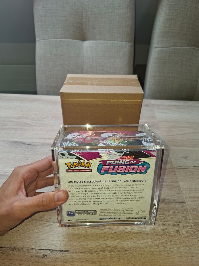 Protection acrylique display Pokémon aimantée épaisse de qualité premium - photo numéro 2