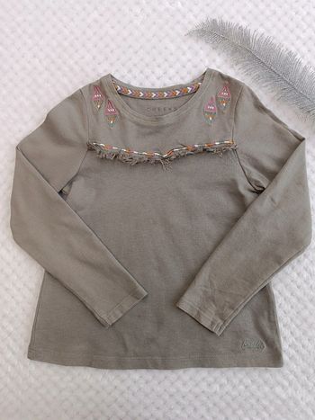 🔸T-shirt kaki manches longues 4A - Creeks🔸