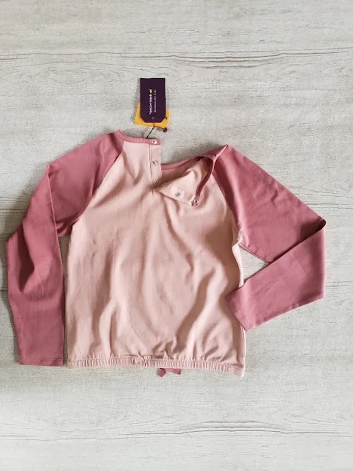 Tee-shirt Sergent Major 11 ans rose pétale dratiette - photo numéro 2