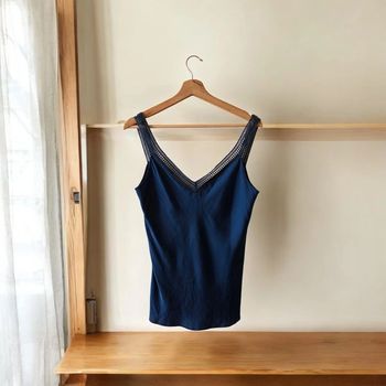 debardeur Etam bleu taille S