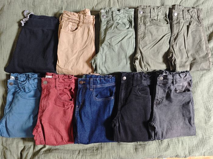 Lot 10 pantalons 12 ans
