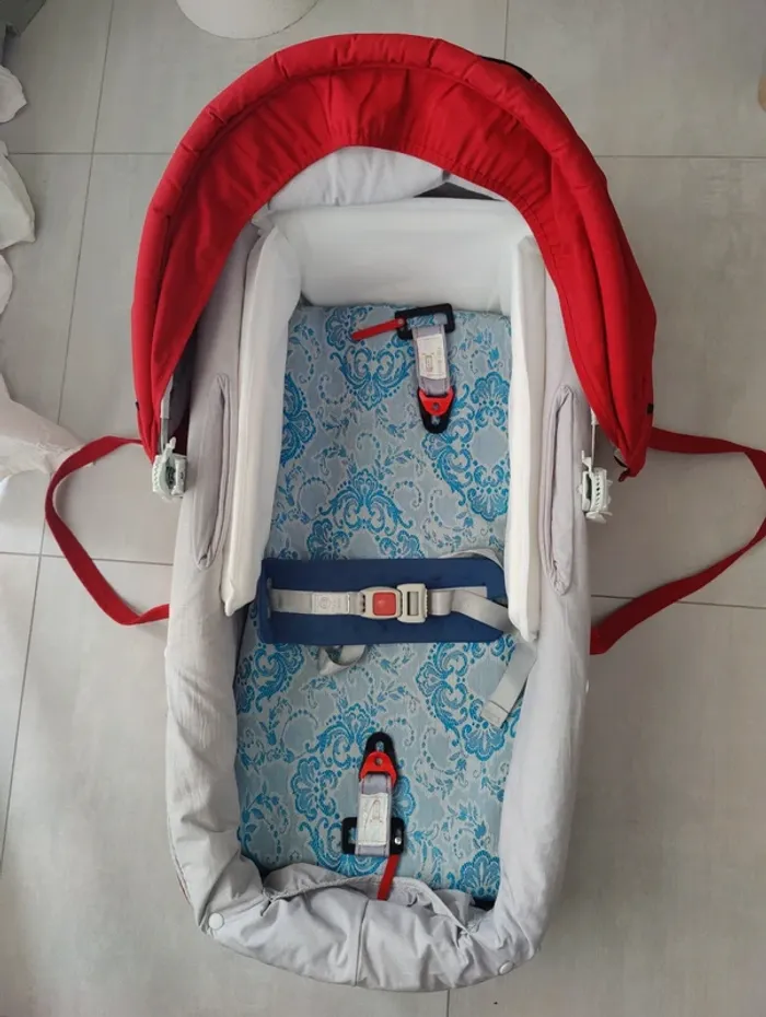 Poussette et Nacelle / Bébé Confort / rouge - photo numéro 14