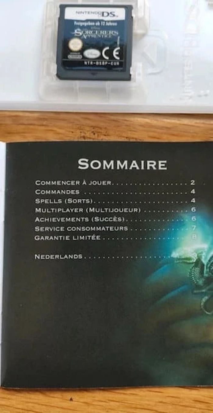 Nintendo DS - l'apprenti sorcier de Disney - photo numéro 3