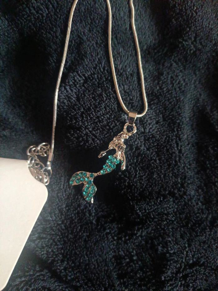 Collier pendentif petite sirène - photo numéro 2