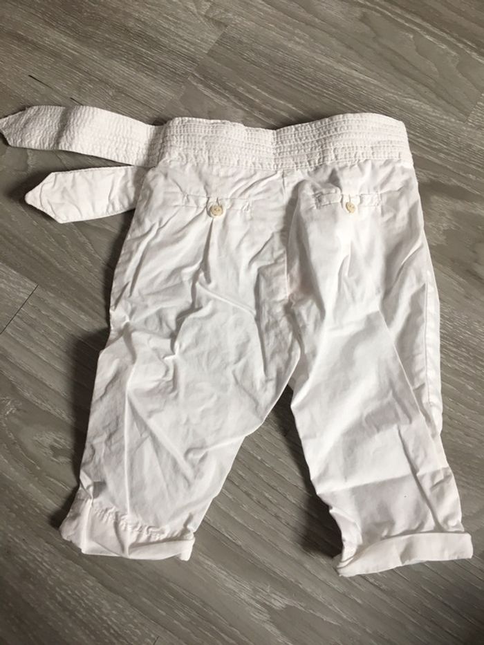 Pantalon blanc ete - photo numéro 2