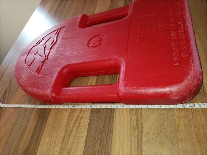 Planche plastique natation rouge - photo numéro 2