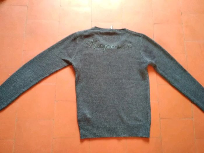 Pull gris Kaporal 12 ans