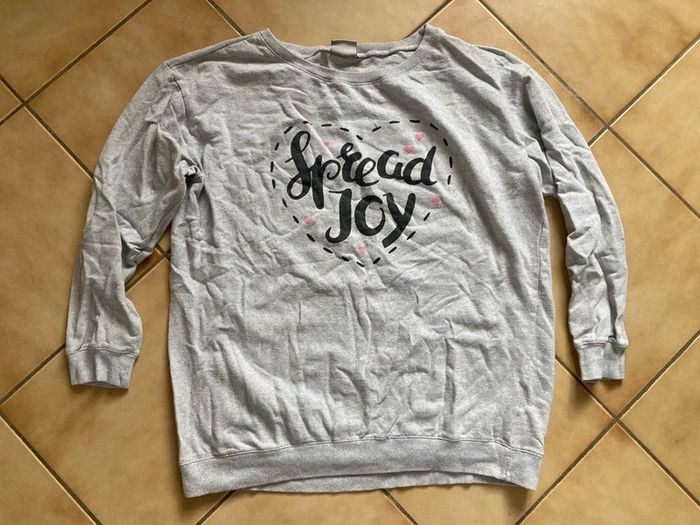 Sweat fin femme L