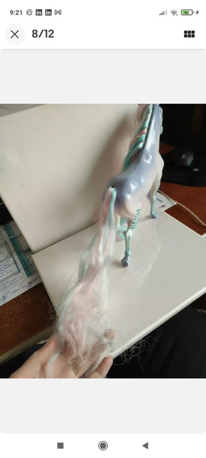 Horse kenner fashion star fillies anya  rare #geektradefashionstarfillies - photo numéro 8