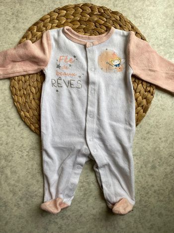 Pyjama dors bien fille 3 mois