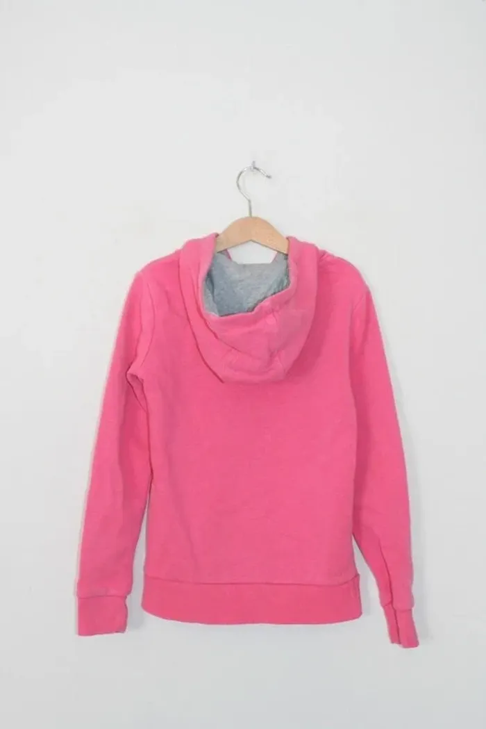 Sweat à capuche rose marque Roxy, taille 10 ans - photo numéro 3