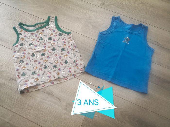 Débardeurs taille 3 ans
