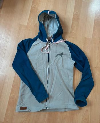 Veste zippée à capuche MAN