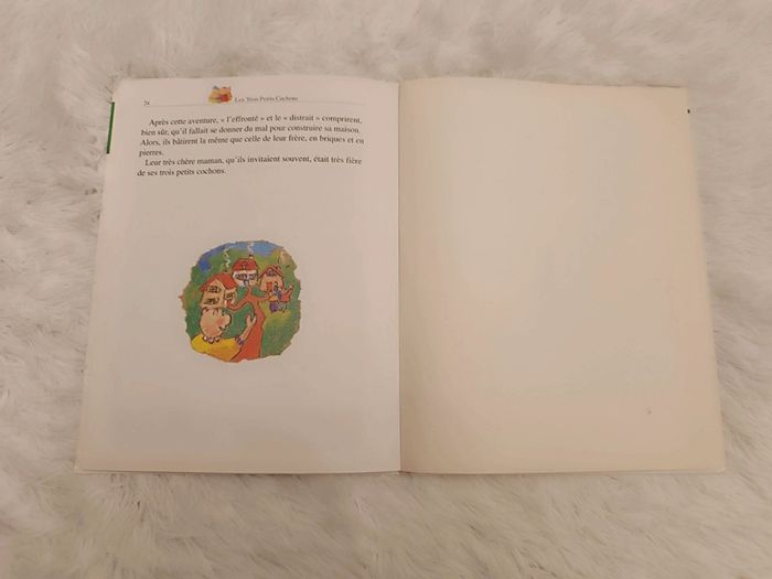 Livre : Les trois petits cochons - Marlène Jobert - Atlas - photo numéro 5