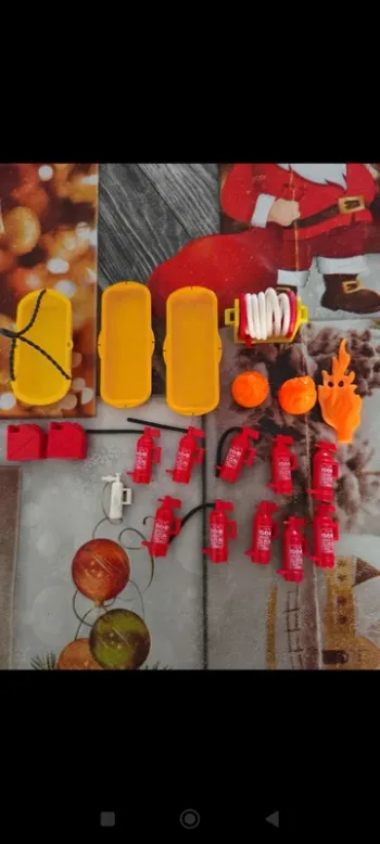 Lot pompier secours Playmobil