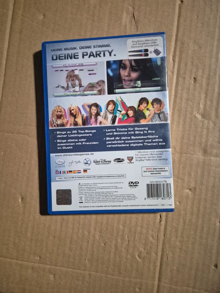 Disney Sing It pour PS2 - photo numéro 2