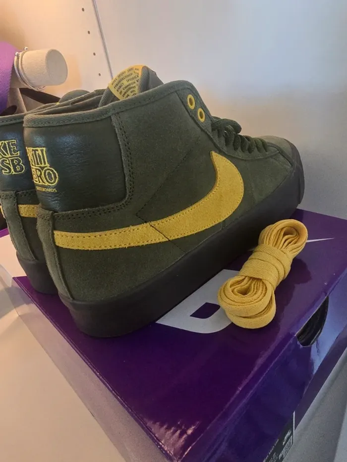 Nike zoom blazer mid antihero neuf - photo numéro 6
